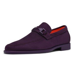 MEN CASUAL SUEDE BIT LOAFER. The Caprio S Purple